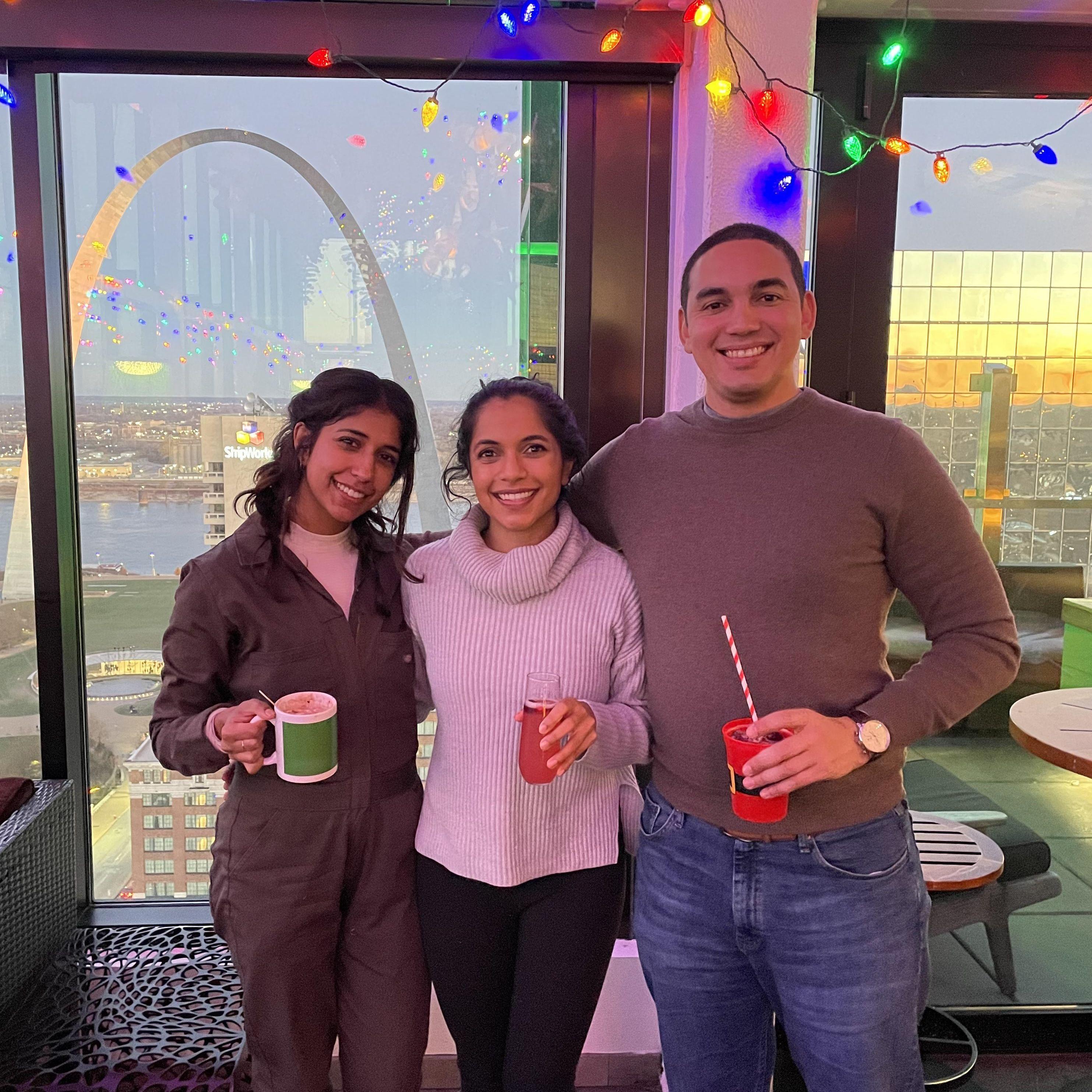 Thanksgiving with Roshmi's sister