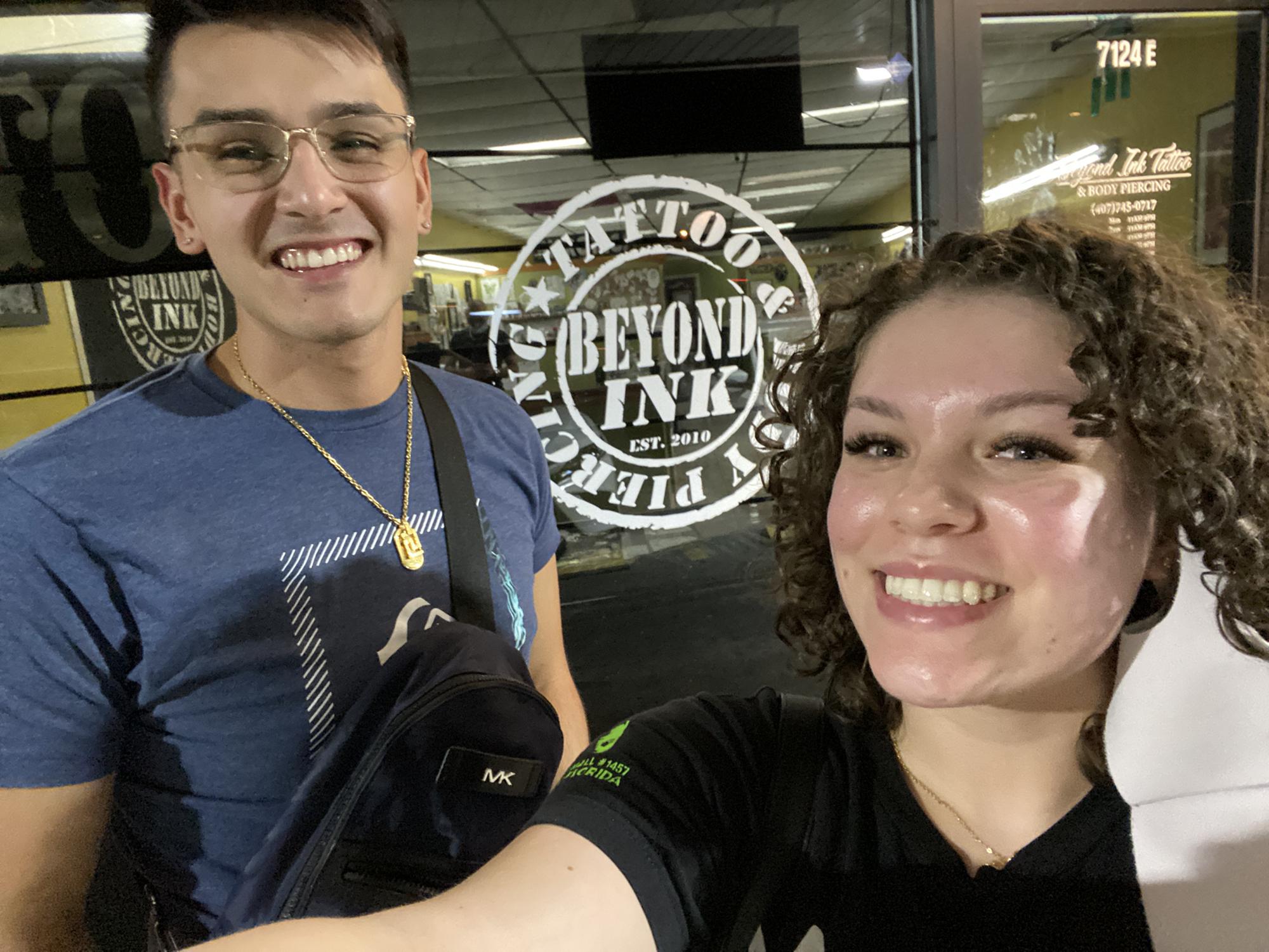 We got matching couple tattoos!
