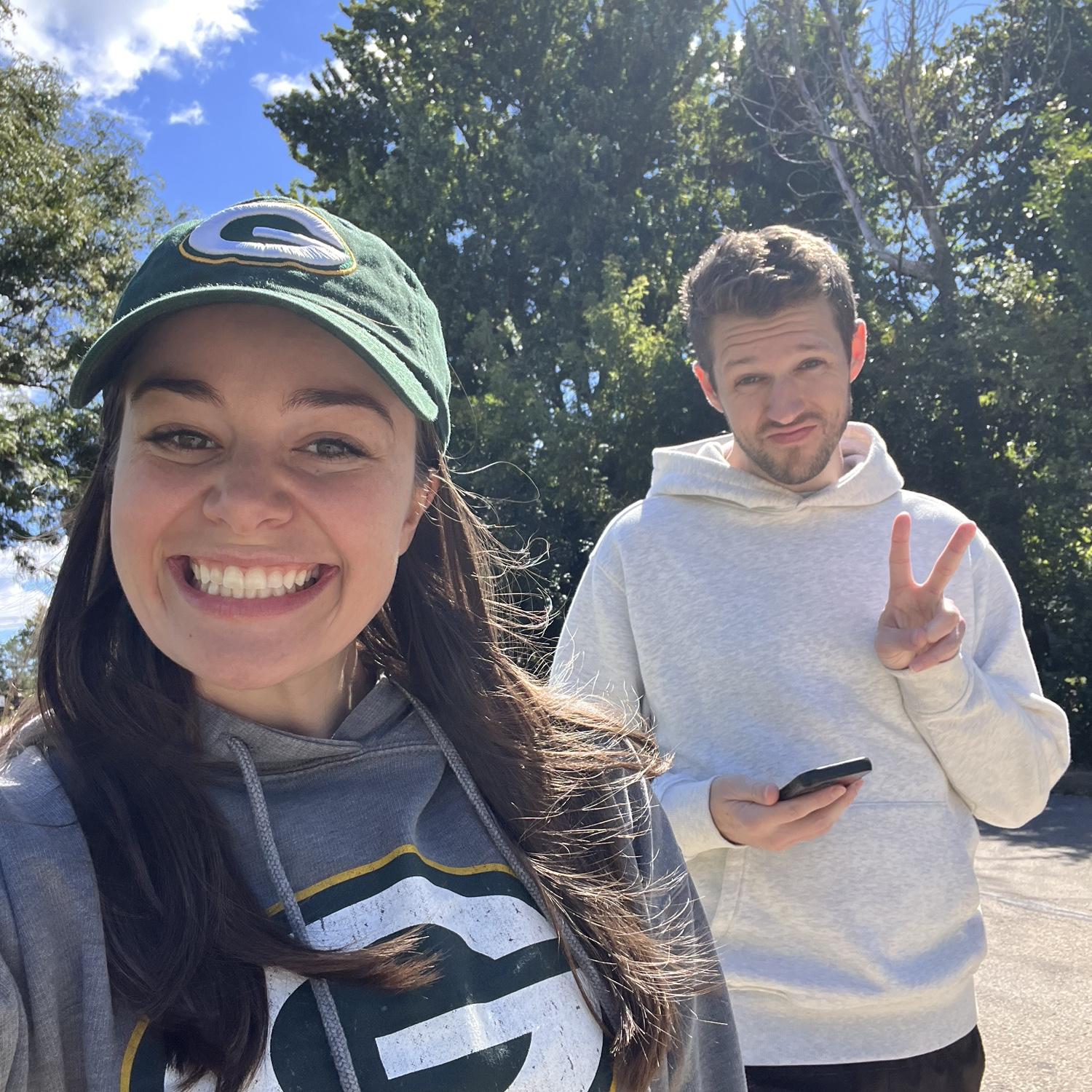 Game Day morning walk