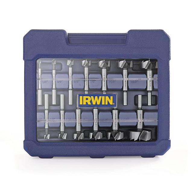 IRWIN Marples Forstner Bit Set, 14-Piece (1966893)