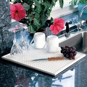Lynk Dish Drying Tray - Dish Drainer Rack - White