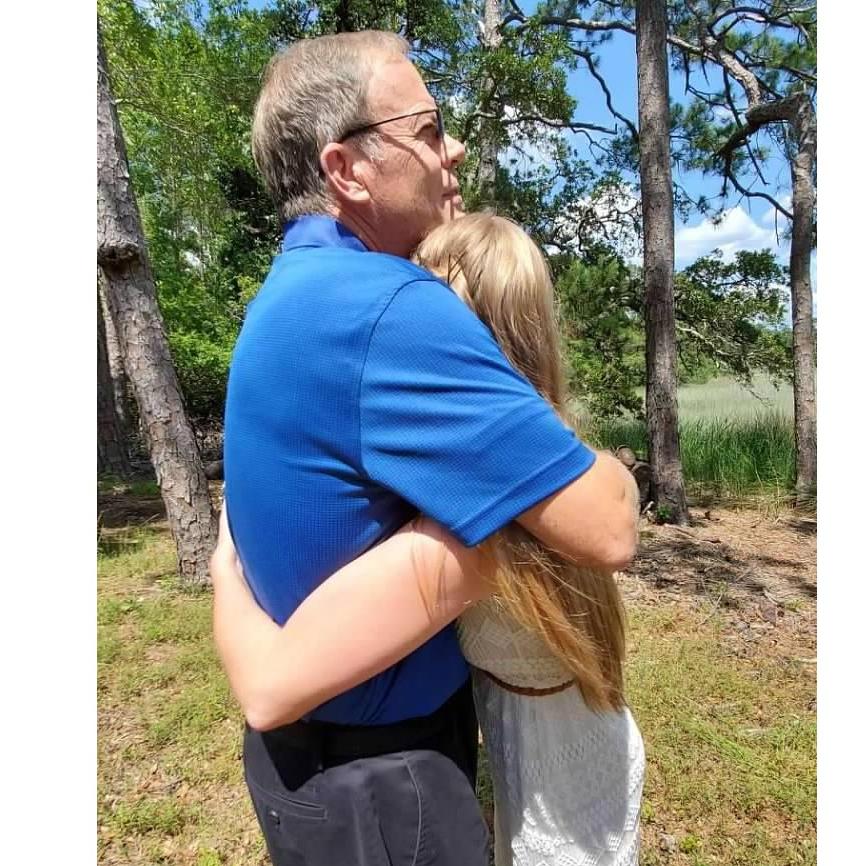 She will always be her Dad's little girl.