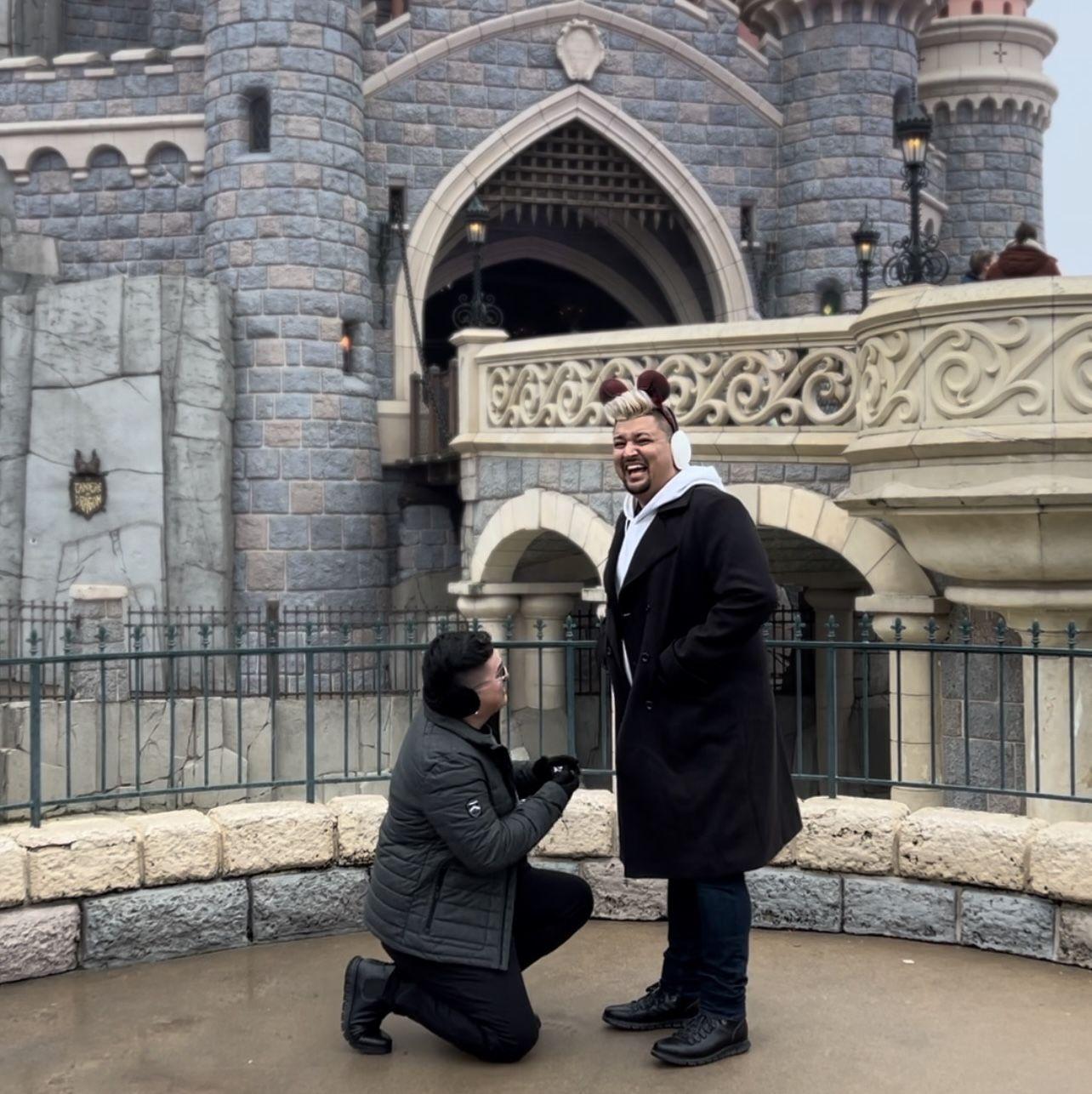 He planned this special moment with my mom and made sure no one was around so it could just be us.