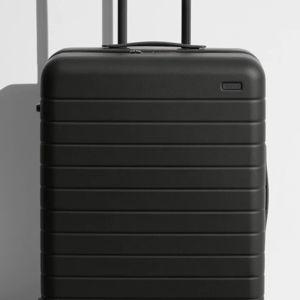 The Medium Checked Bag/Black | Away