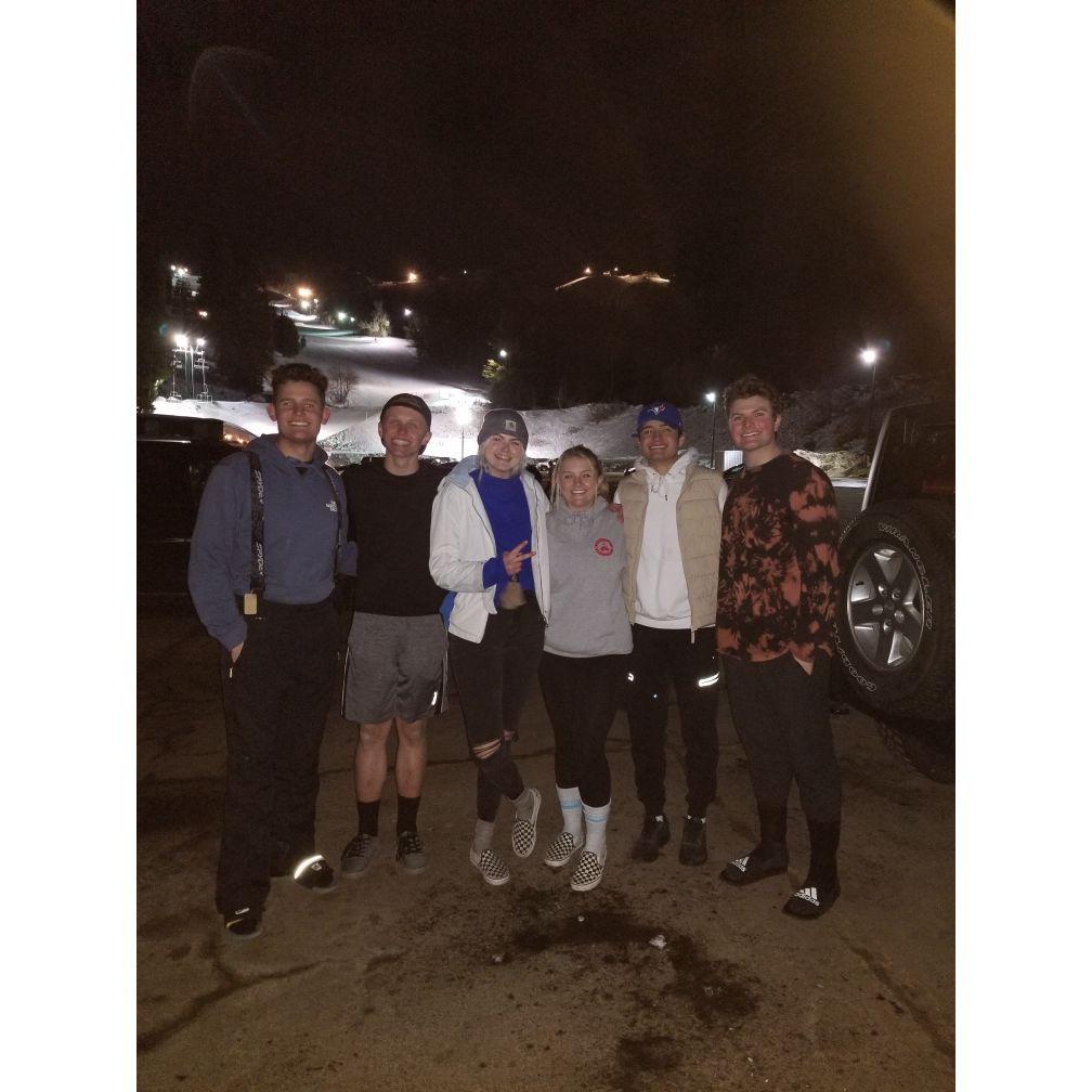 Snowboarding with our mission friends was how we got to be such close friends in the winter of 2022