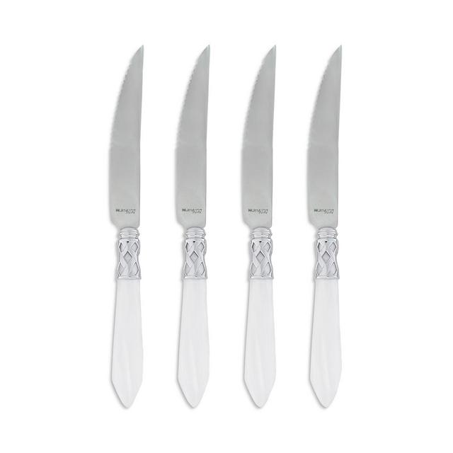 VIETRI Aladdin Brilliant Steak Knives, Set of 4
