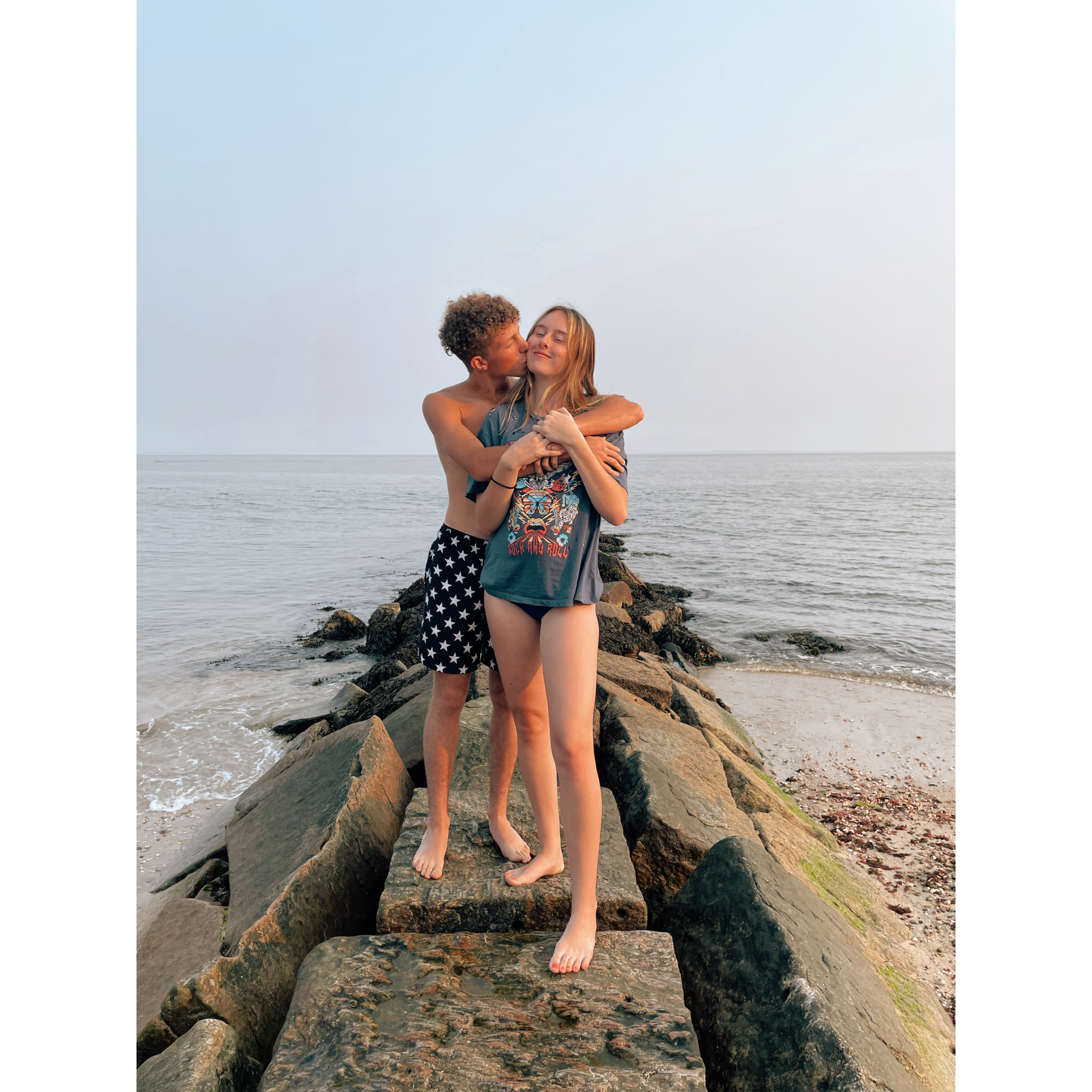 First beach trip together