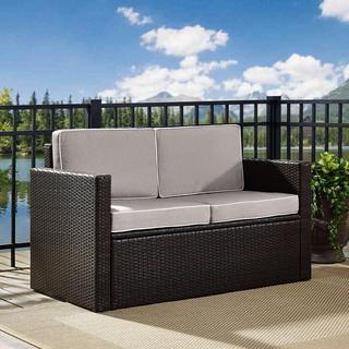 Palm Harbor Outdoor Wicker Loveseat