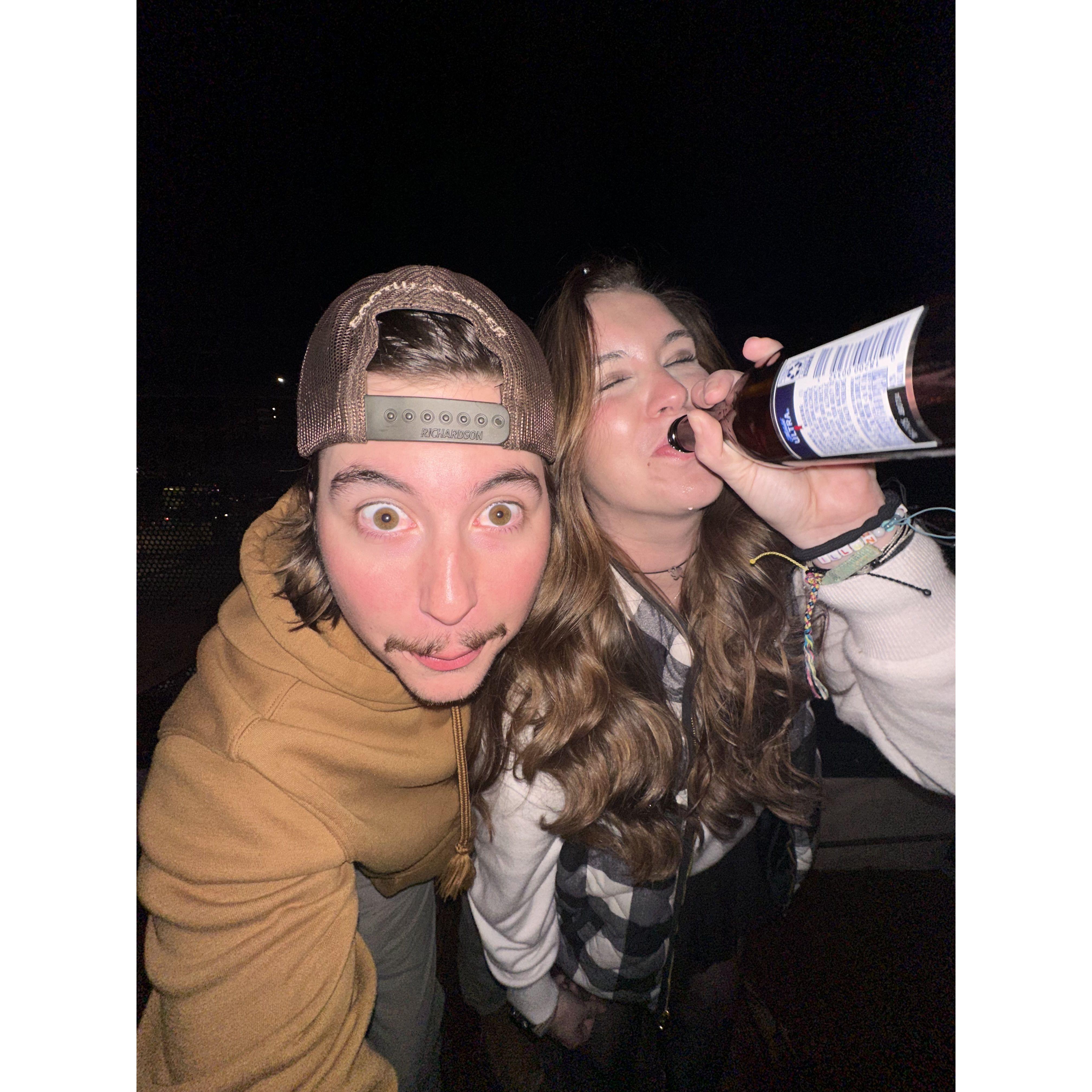 We love to have a good time...