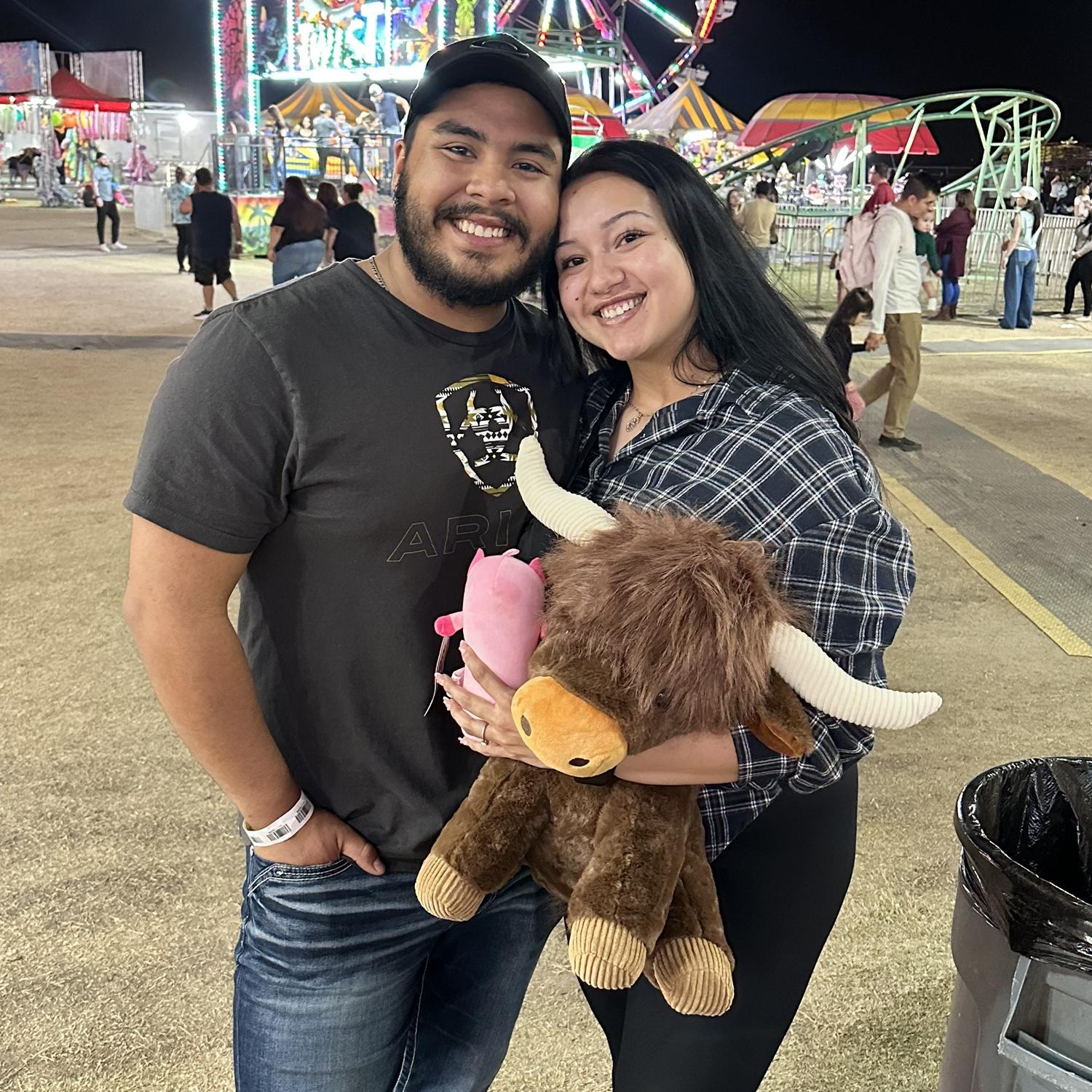Our first fair date🎡