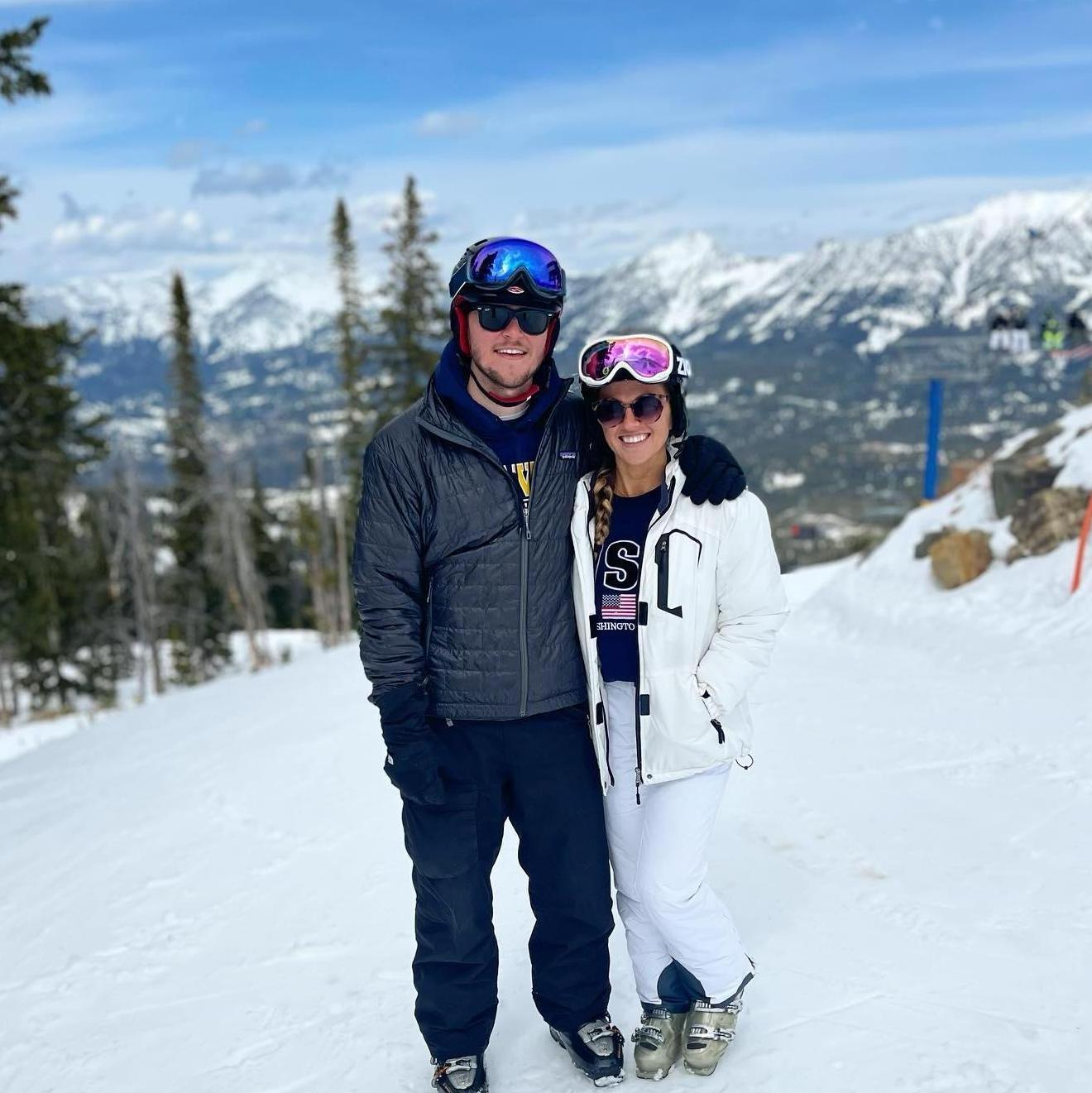 Skiing in one of Mike's favorite places on earth - Big Sky, Montana.