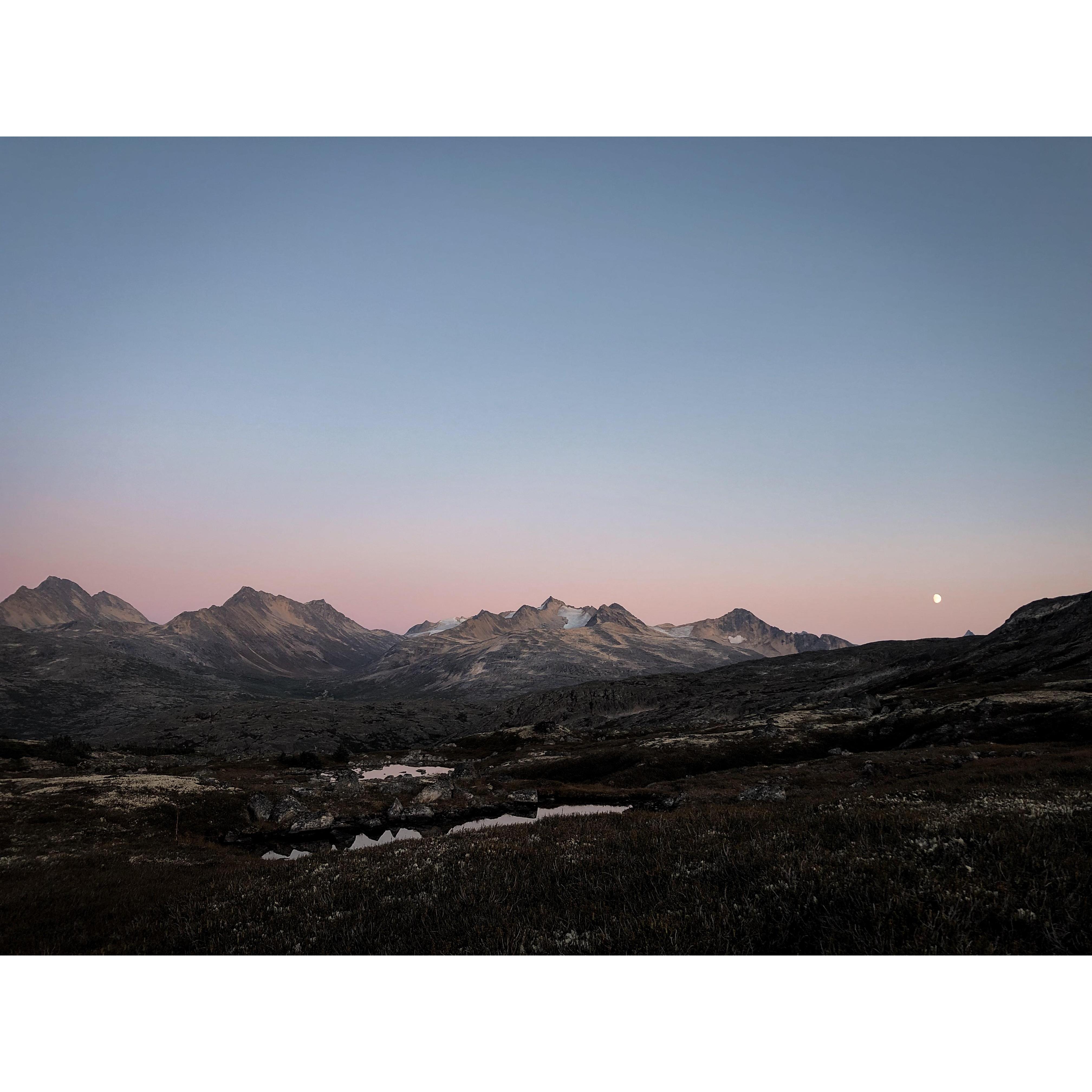 Where we had our first date in Alaska