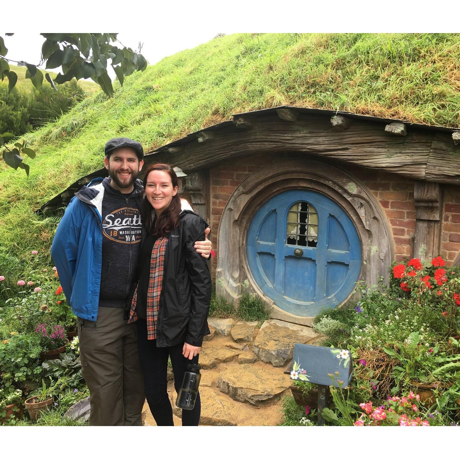 Hobbiton in New Zealand - Feb 2018