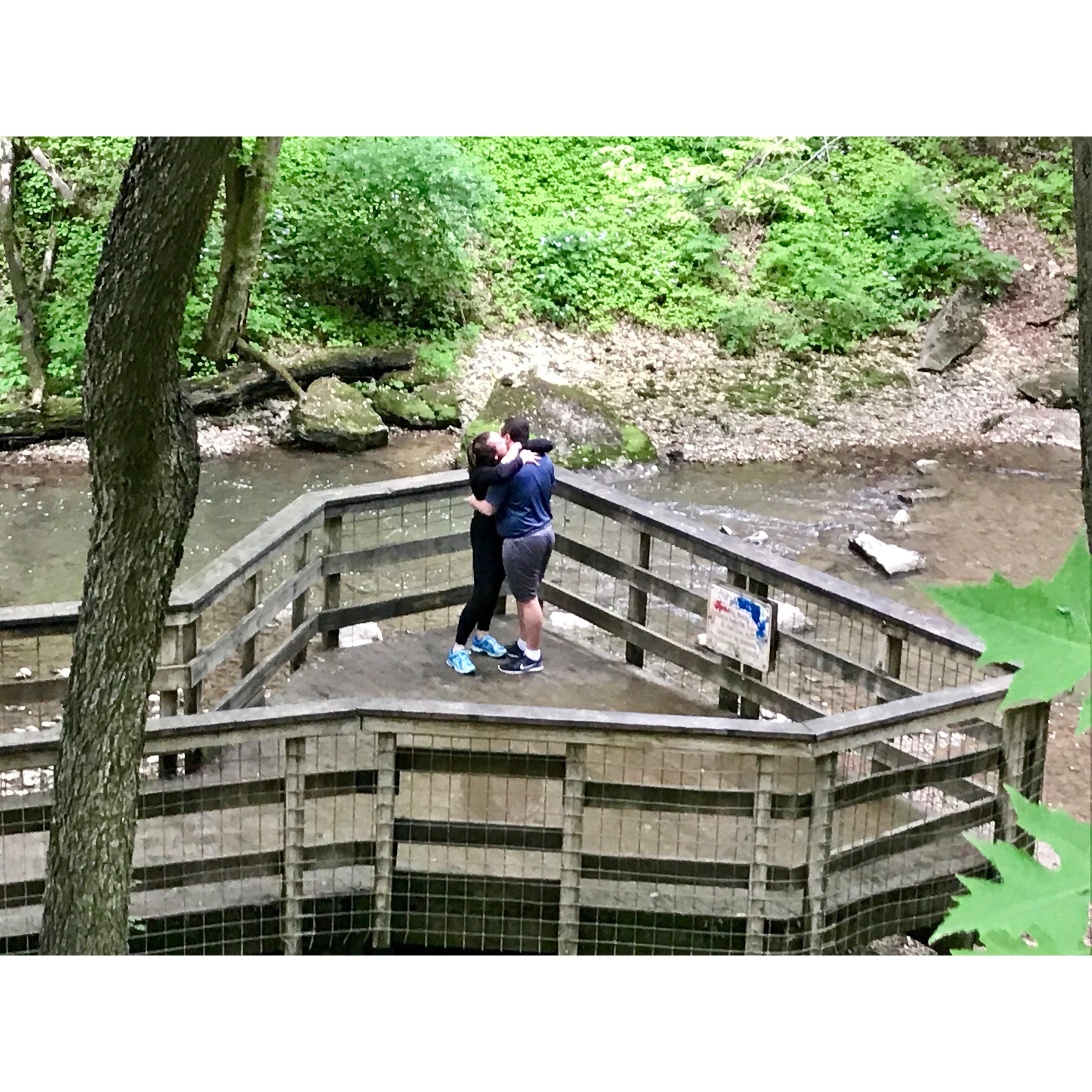 Proposal at Hayden Falls | May 21, 2019