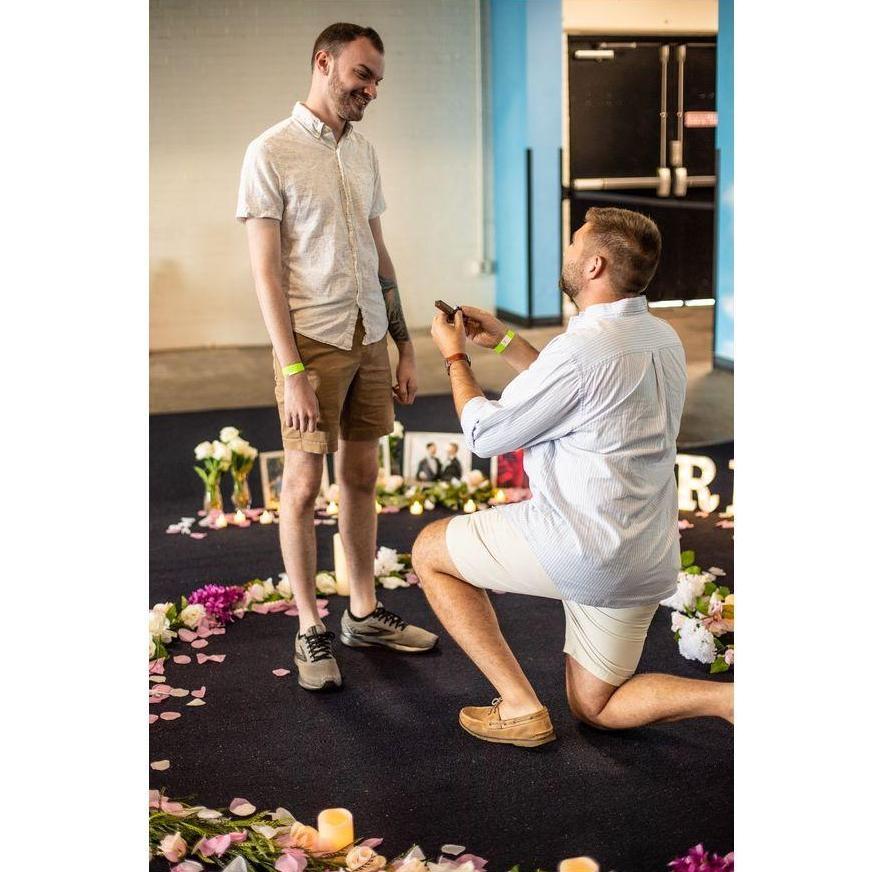 More engagement pics at the Delta Museum...