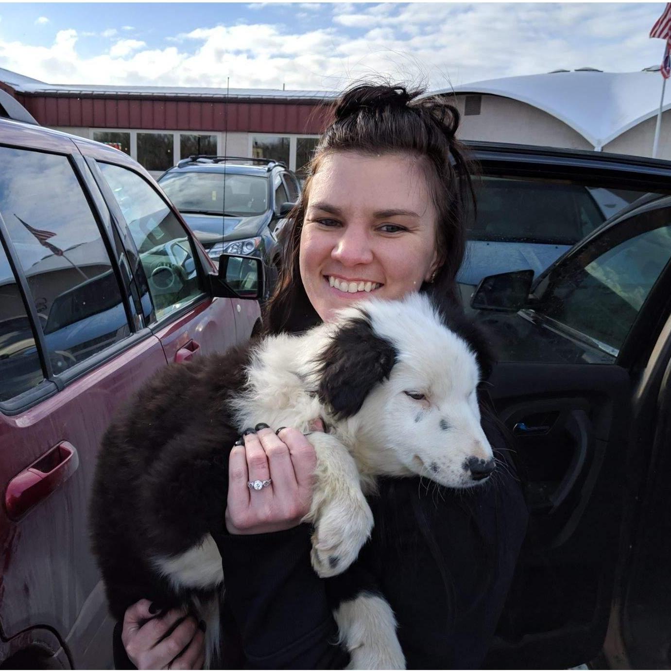 New ring and New dog!