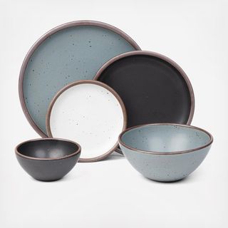 Potters Assorted 5-Piece Place Setting, Service for 1