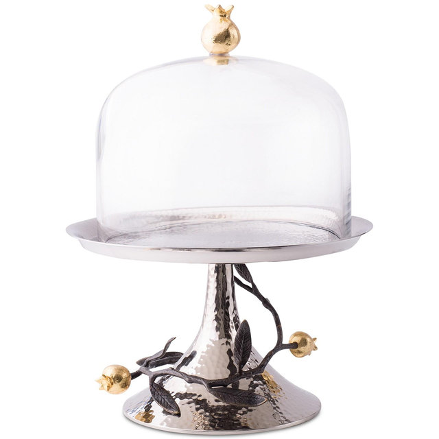 Michael Aram Pomegranate Pastry Dish with Dome