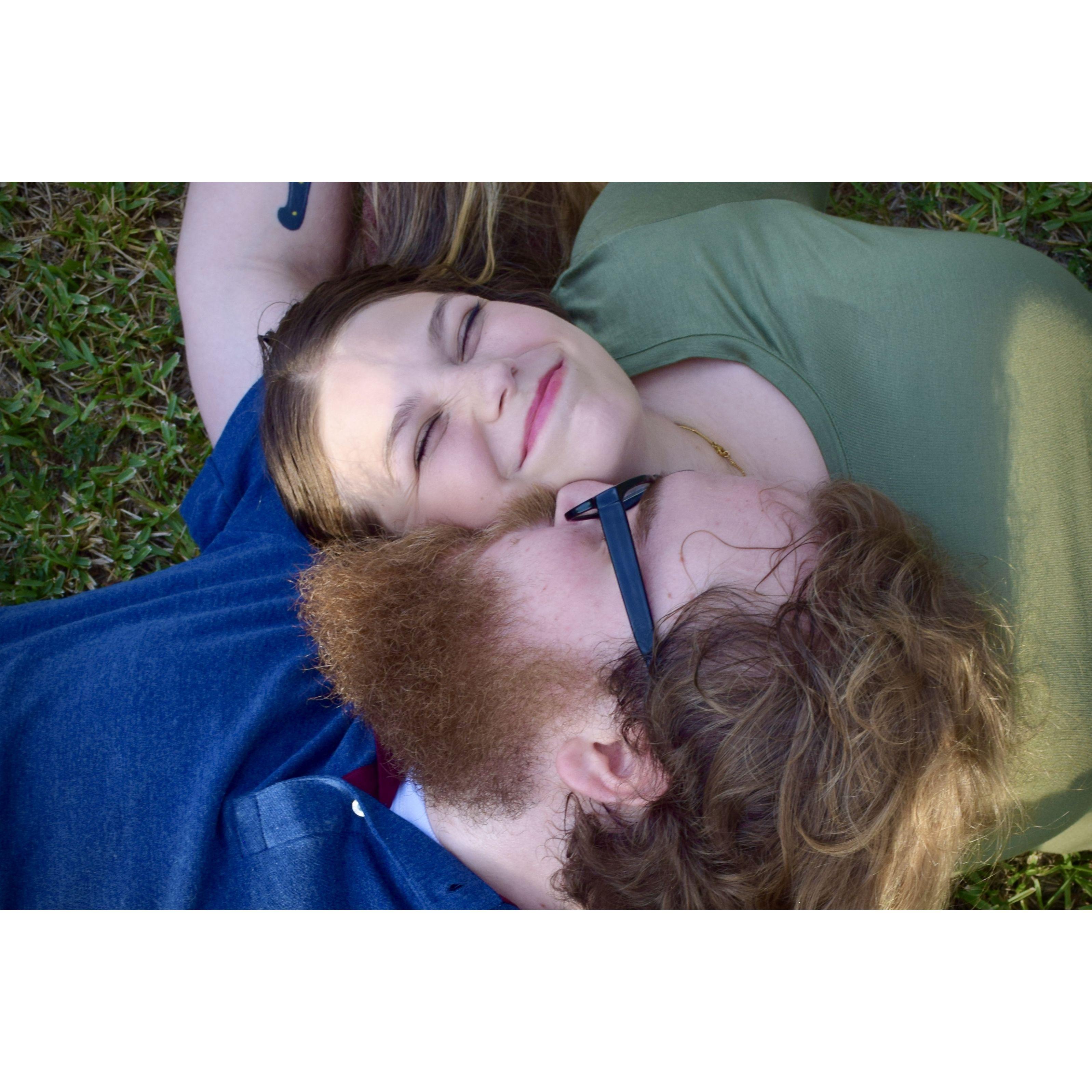 Picture Granny took of us in her photoshoot Sept 2023