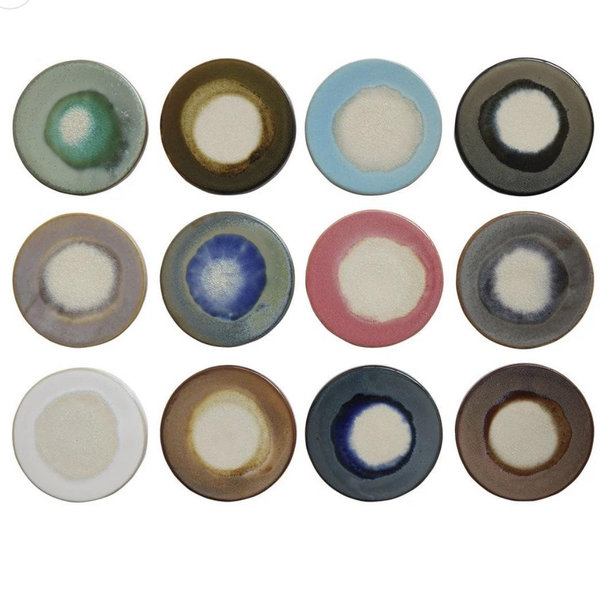 4" ROUND STONEWARE TRIVET/COASTER