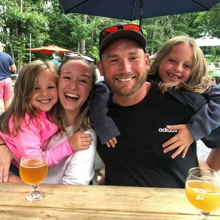 Enjoying time with family in Mass.