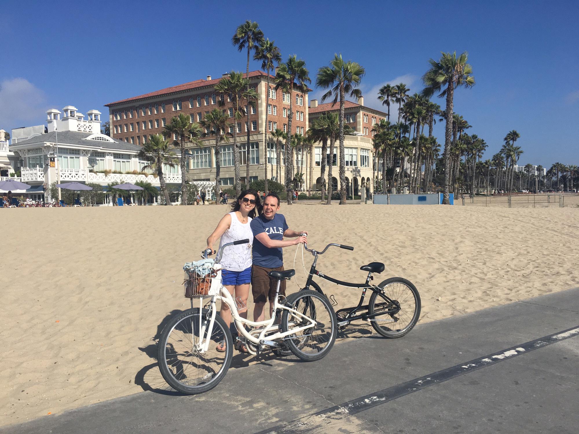 Bicycling in Santa Monica - Summer 2016