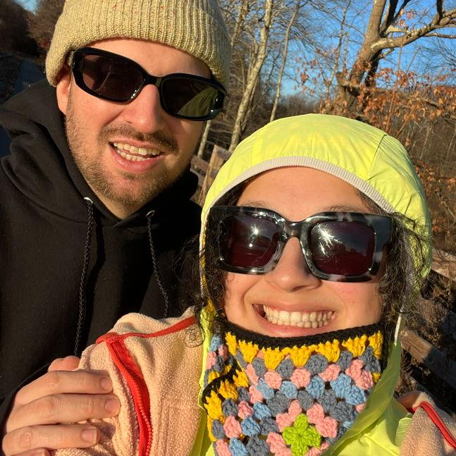 Bundled up in upstate
