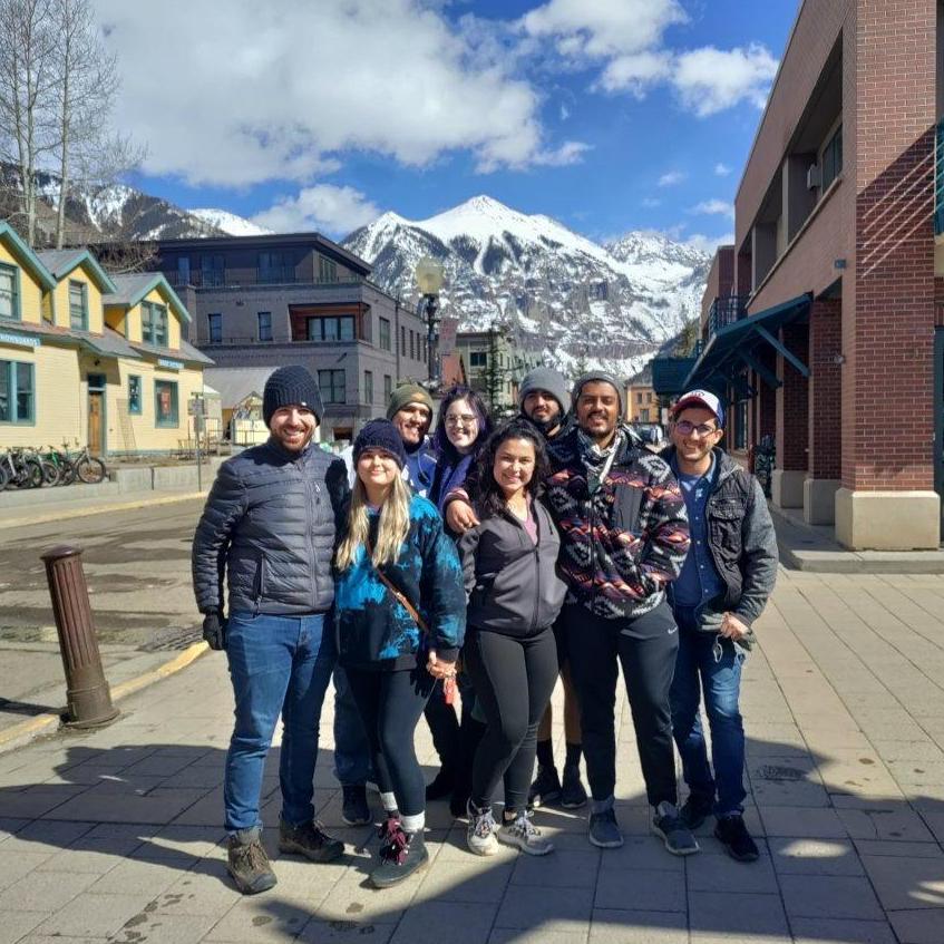 Right before our gondola ride up the mountain