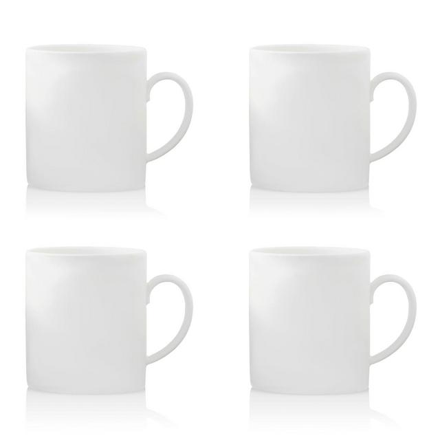 Vera Wang Wedgwood Perfect White Mug 15 oz., Set of 4