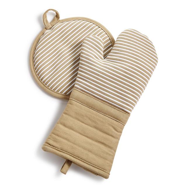 Martha Stewart Collection Pot Holder & Oven Mitt Set, Created for Macy's