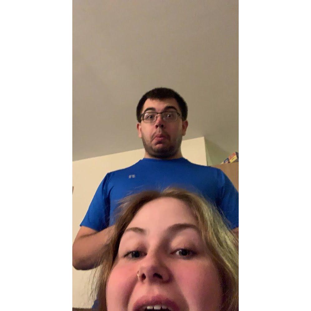 Our very first picture together - January 2021
