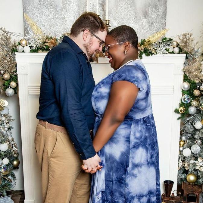 Imagine if I knew he was going to propose just two months after we took our Christmas photos…
