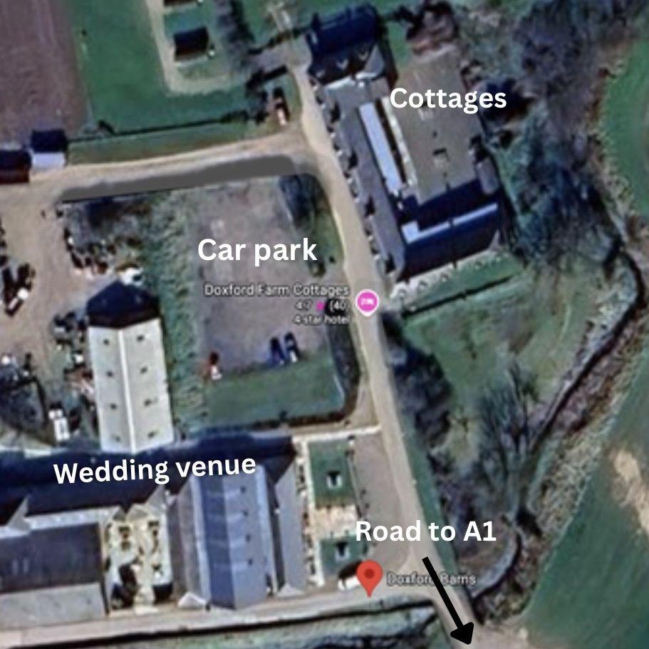 Birds Eye view of the venue