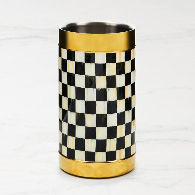 MacKenzie-Childs Courtly Check Wine Chiller