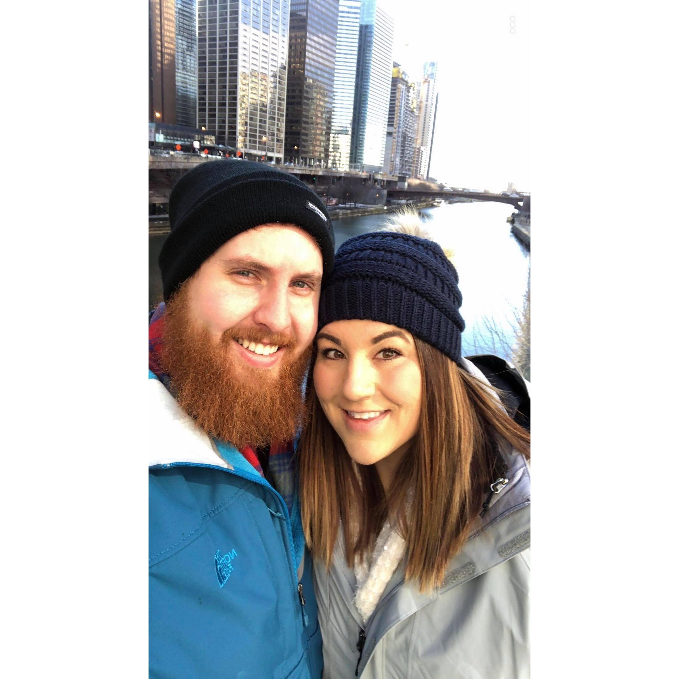 Our one year anniversary trip to Chicago
