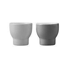 Emma Egg Cups Set of 2, Grey