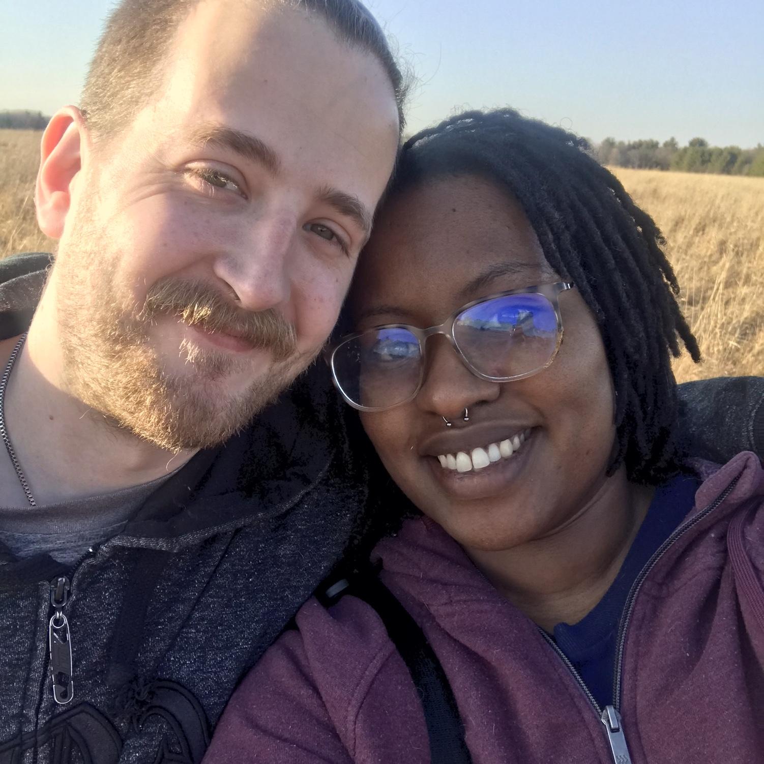 Our first hike together--Kinnickinnic State Park [04/22]