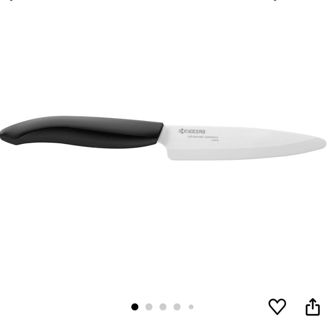 Kyocera FK-110 WH-BK EU - 11cm Ceramic Utility Knife