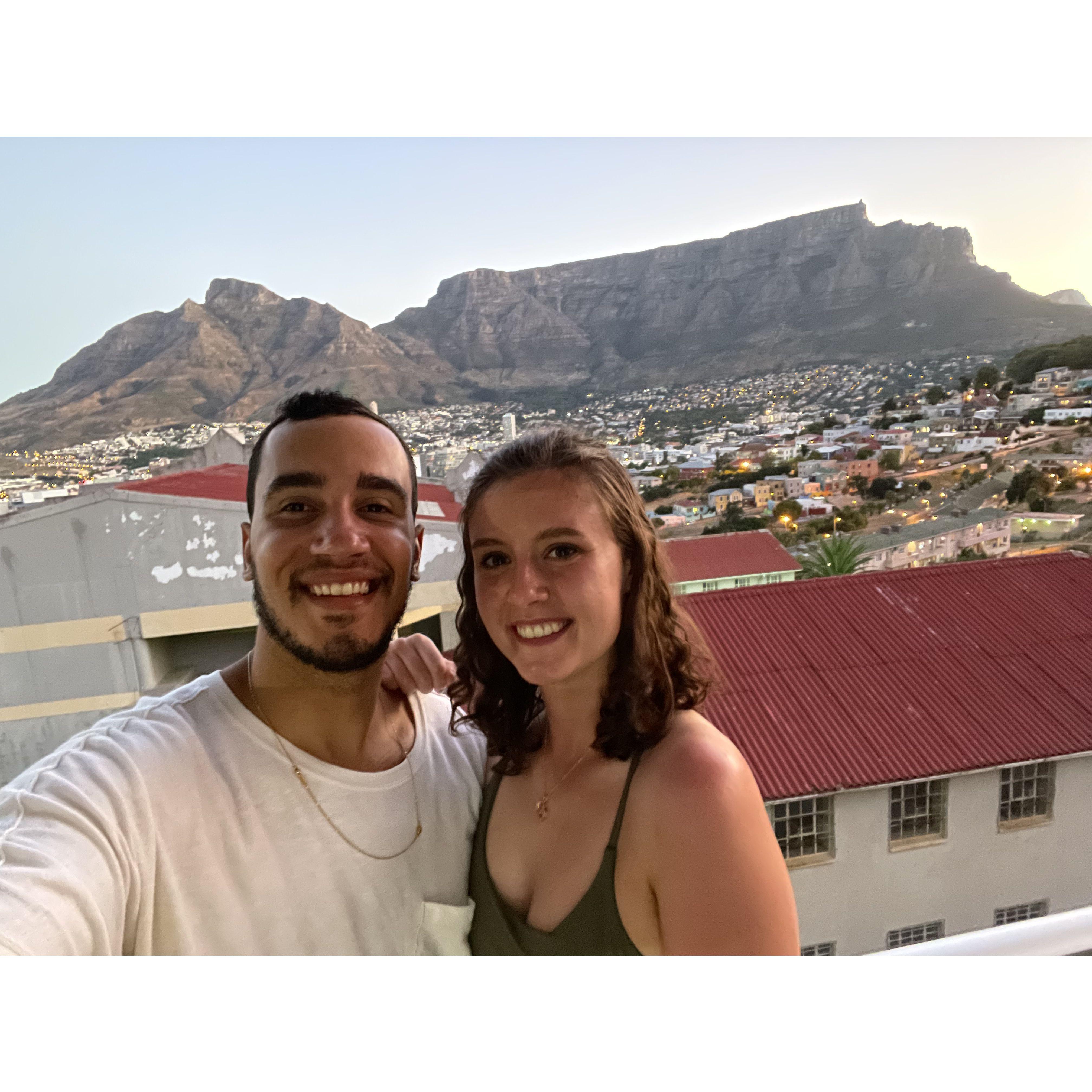 3 year anniversary in Cape Town, South Africa!