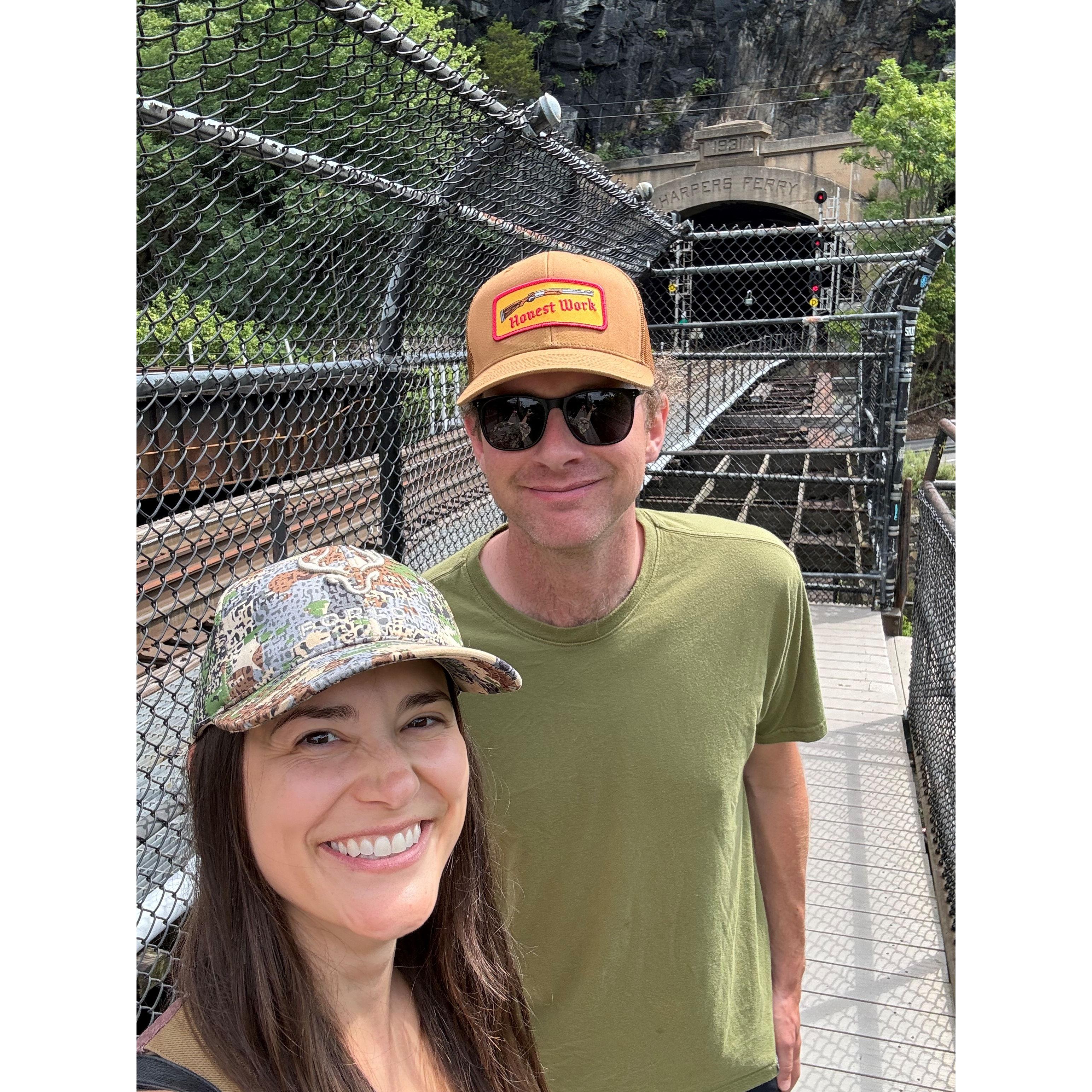 Hiking in Harper's Ferry