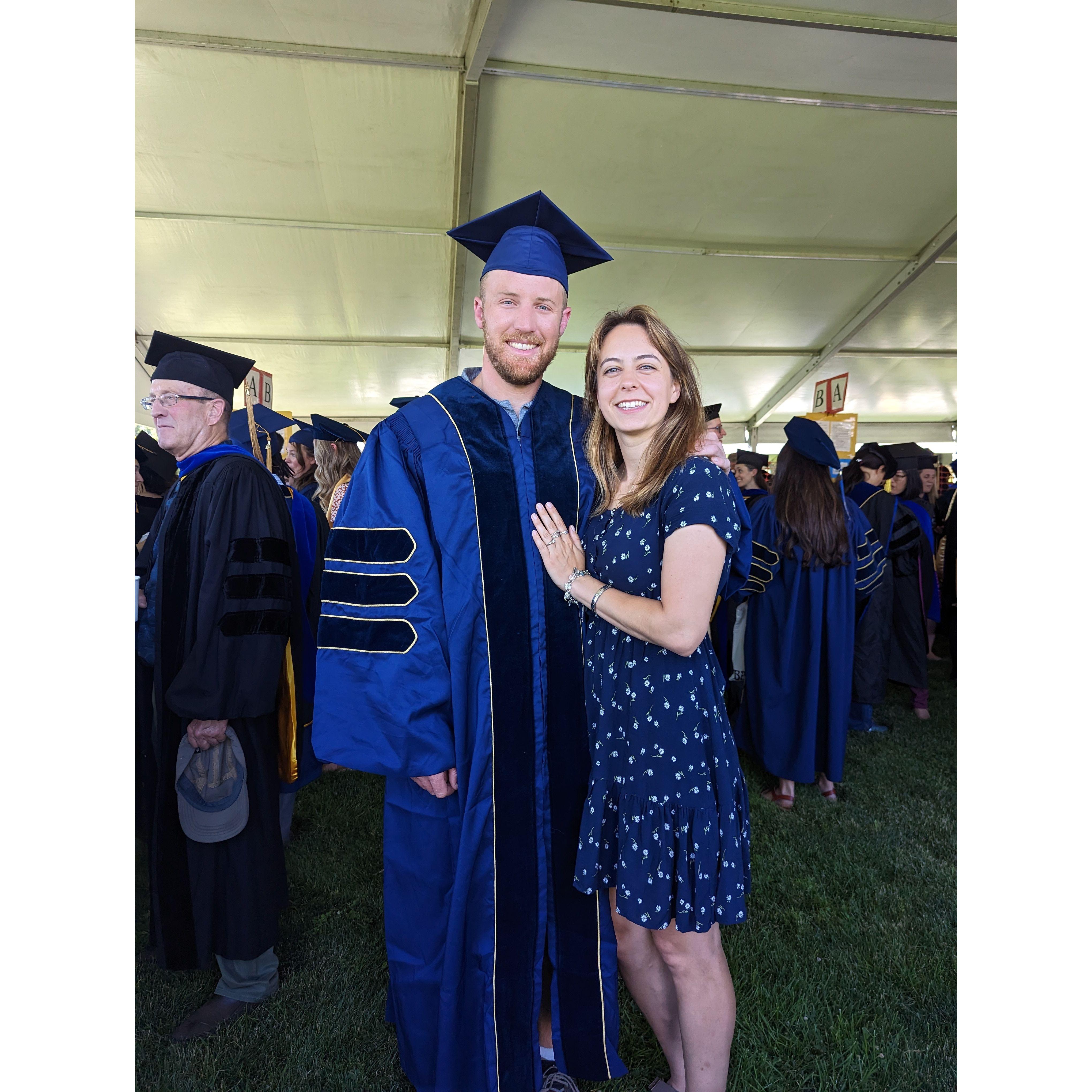 Dylan becomes a doctor!! Spring 2023