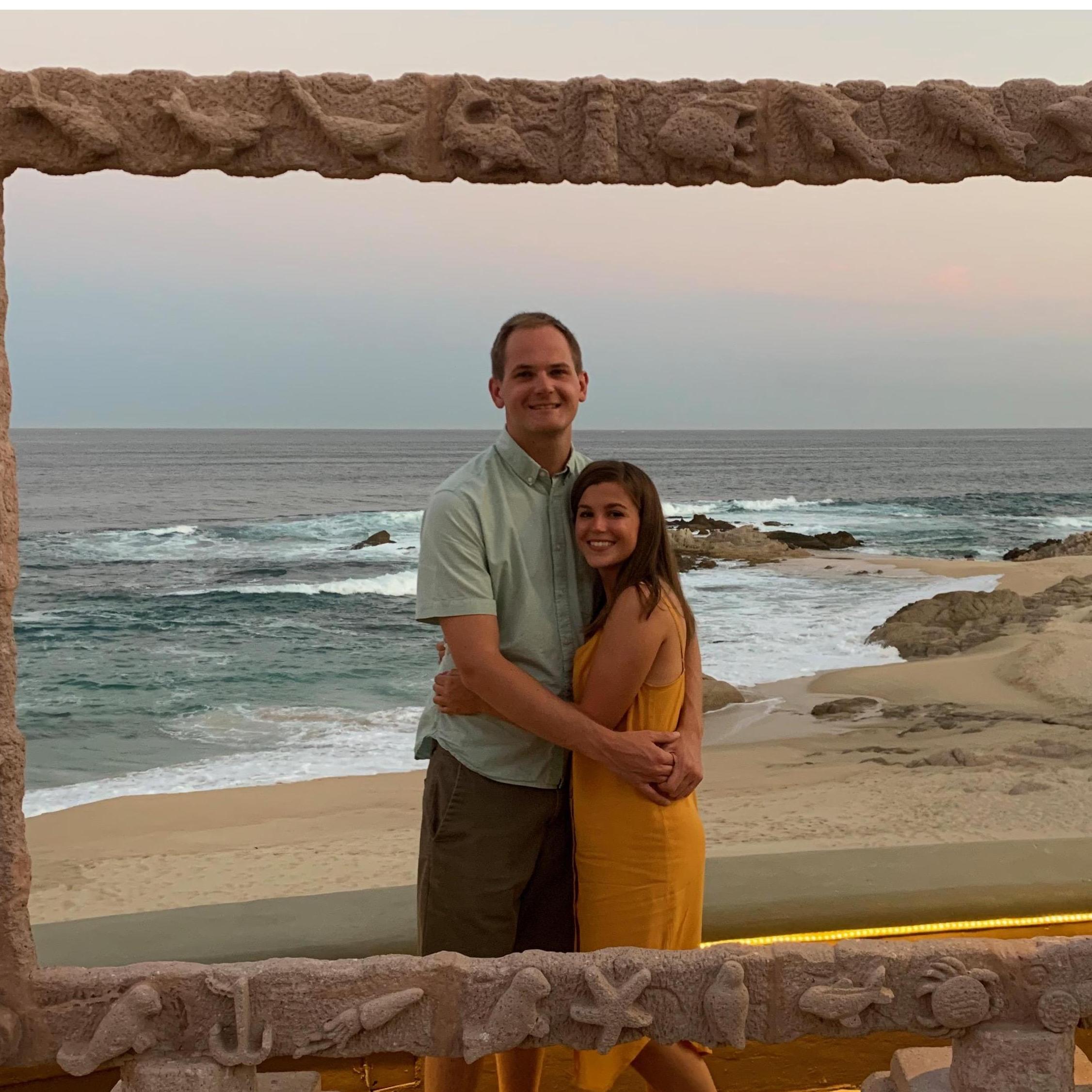 Our first "grownup" vacation together to Los Cabos, Mexico
