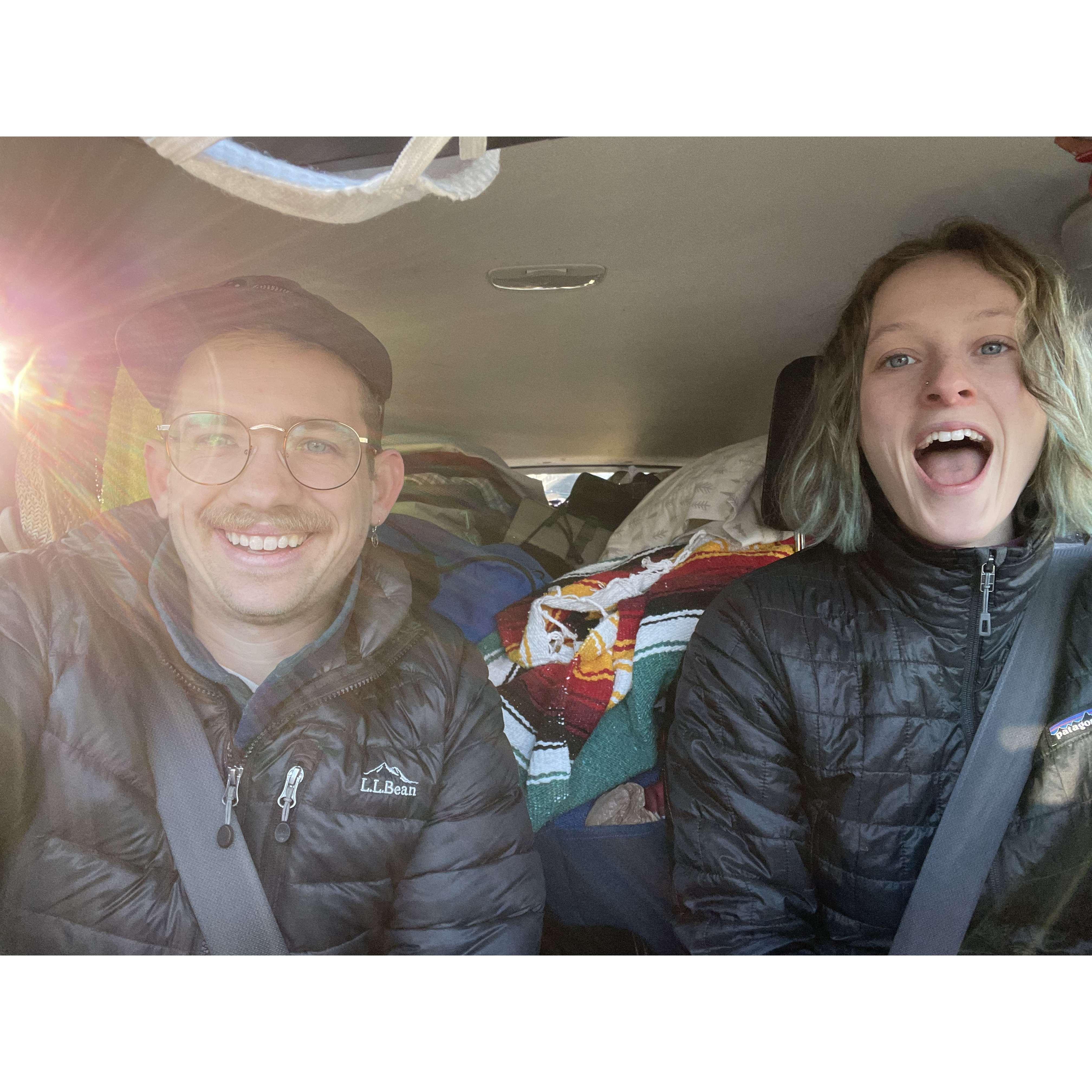 Leaving Portland on a 5 month cross-country roadtrip