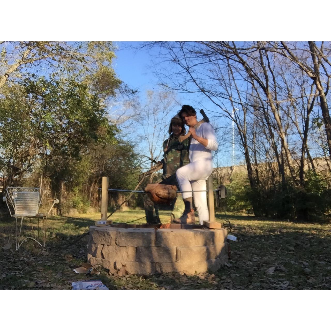 Our first Thanksgiving in our new home.