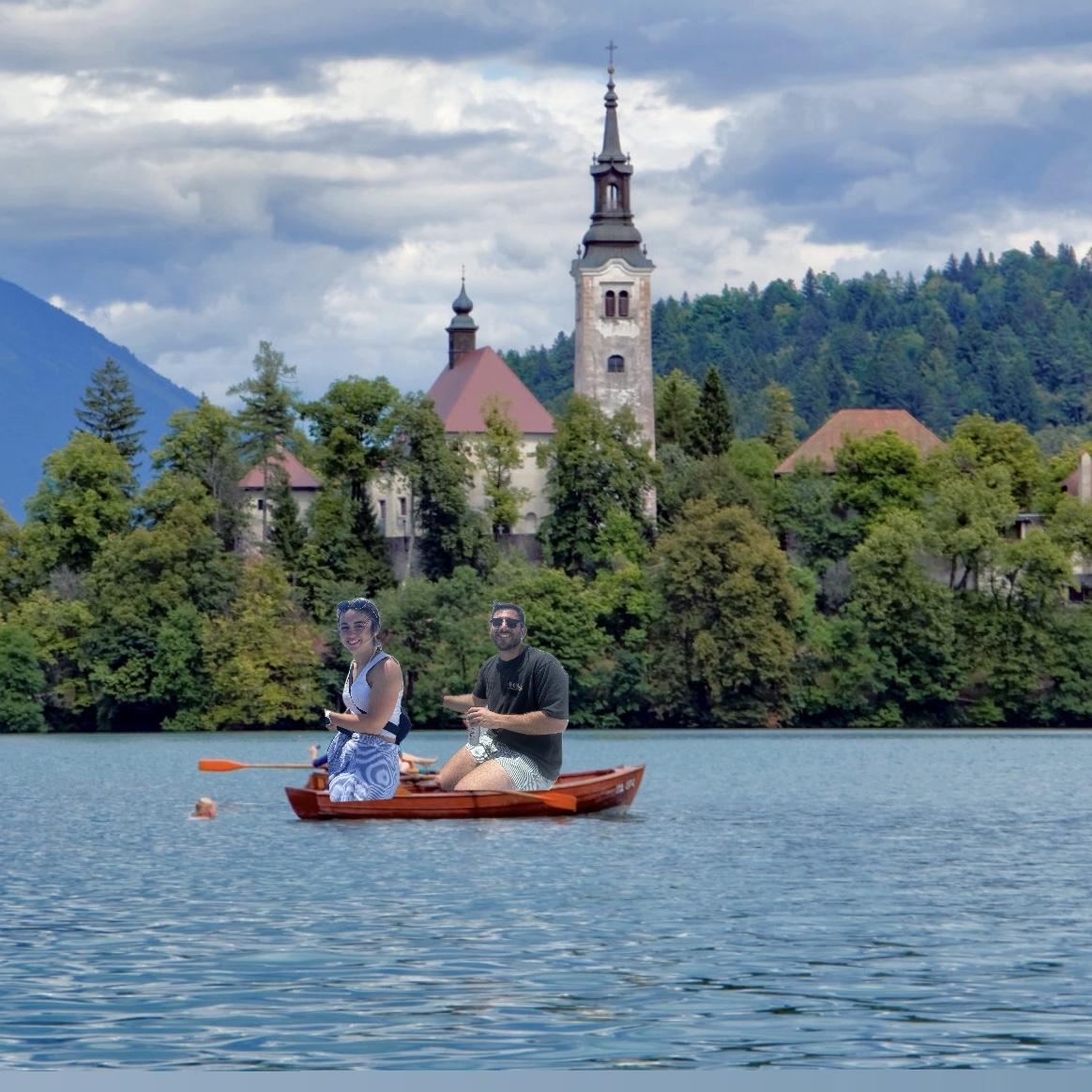 Rowboat Rental to Lake Bled Island in Slovenia
