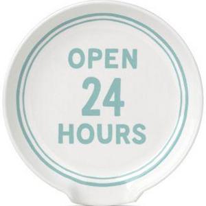 kate spade new york Order's Up "Open 24 Hours" Spoon Rest