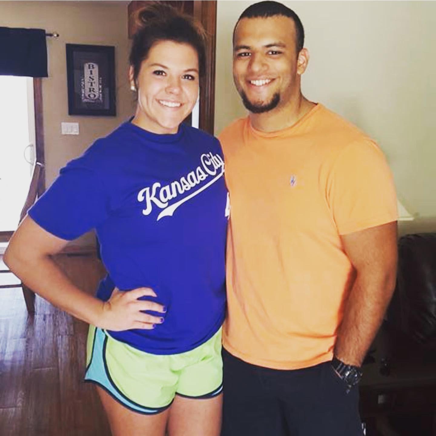 One of Jeremy and Haley's first pictures together!