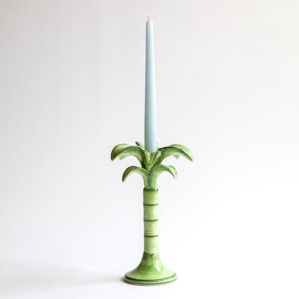 Palm Leaf Candle Holder