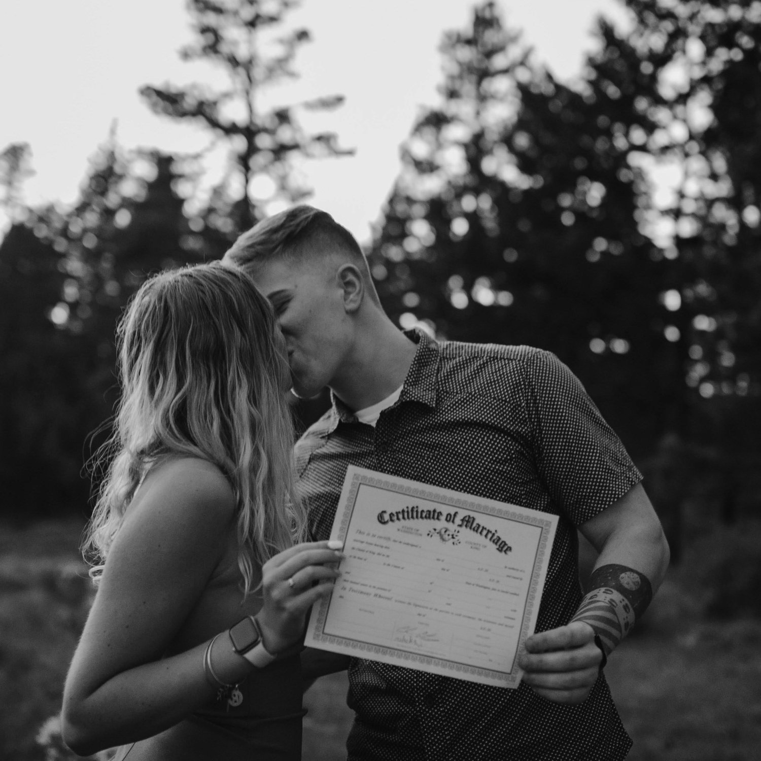 The day we officially said "I do"