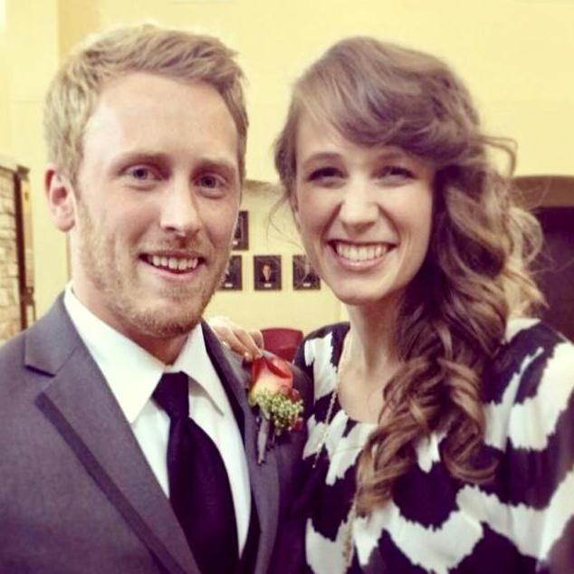 At Brett and Laura Peterson's Wedding